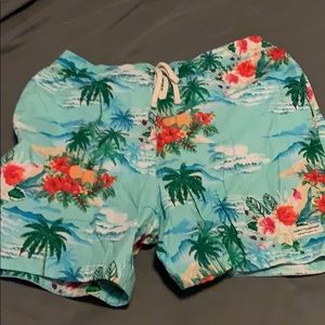 Modern Amusement Swimming Trunks